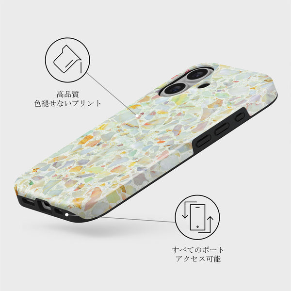 iPhone 16 ケース, Rainbow Crush | BURGA