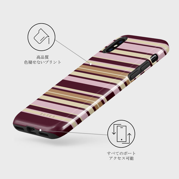 iPhone X / XS ケース, Tea Party | BURGA