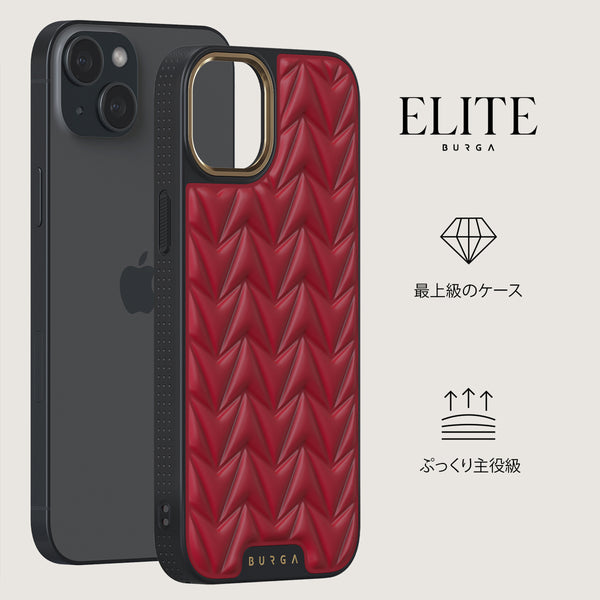 iPhone 15 ケース, Cherry | BURGA