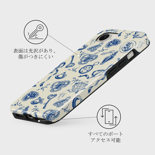 Tea Party - iPhone 16e ケース 3