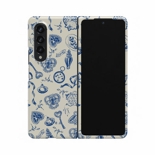 Tea Party - Samsung Galaxy Z Fold 4 ケース 1