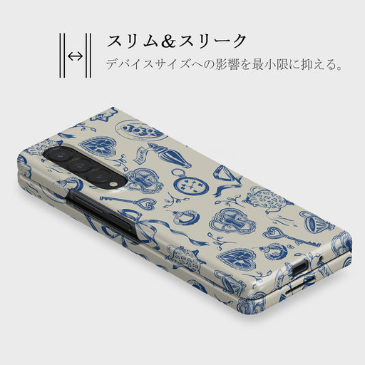 Tea Party - Samsung Galaxy Z Fold 4 ケース 4