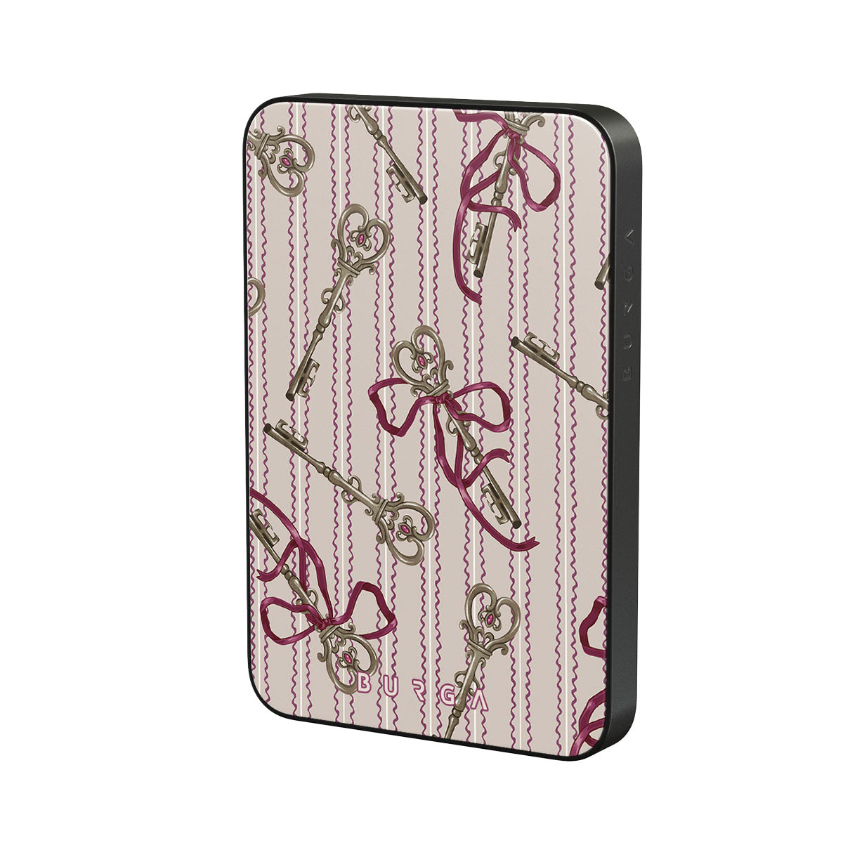 BURGA マグネット式モバイルバッテリー Magnetic - MagSafe対応ワイヤレス充電器（モバイルバッテリー