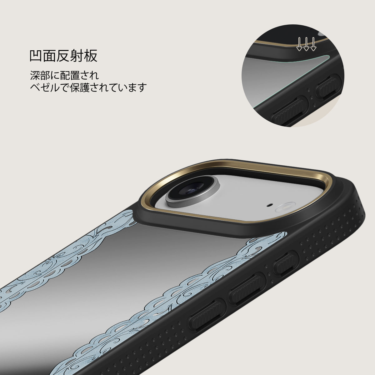 iPhone Air ケース, Looking Glass | BURGA