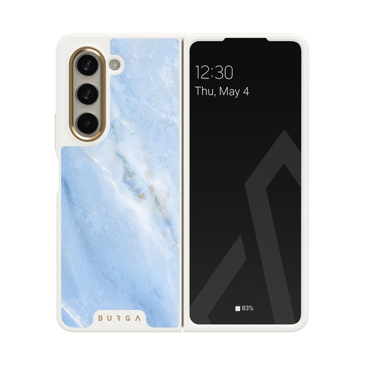 Fluffy Clouds - Samsung Galaxy Z Fold 5 ケース