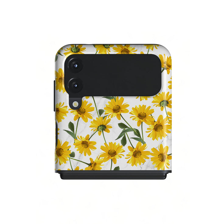 Summer Scent - Yellow Flower Samsung Galaxy Z Flip 3 ケース