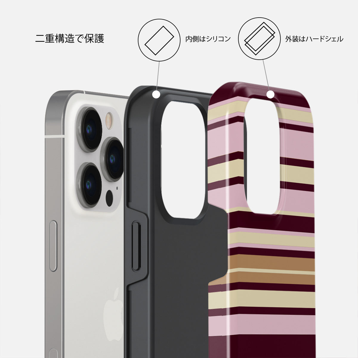 iPhone 14 Pro ケース, Tea Party | BURGA