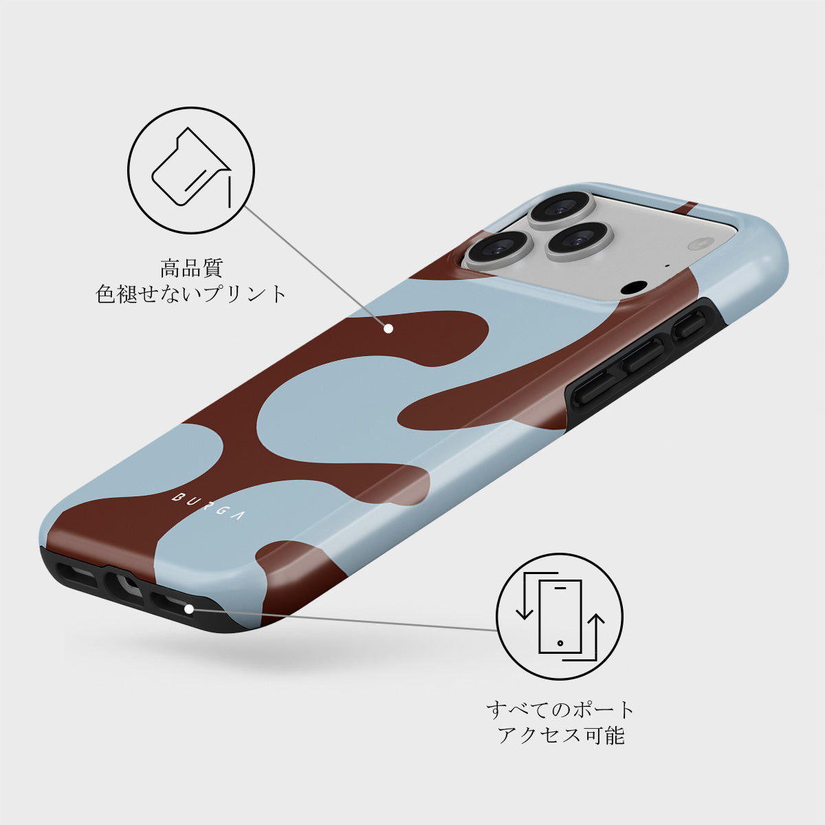 Core - iPhone 17 Pro Max ケース | BURGA