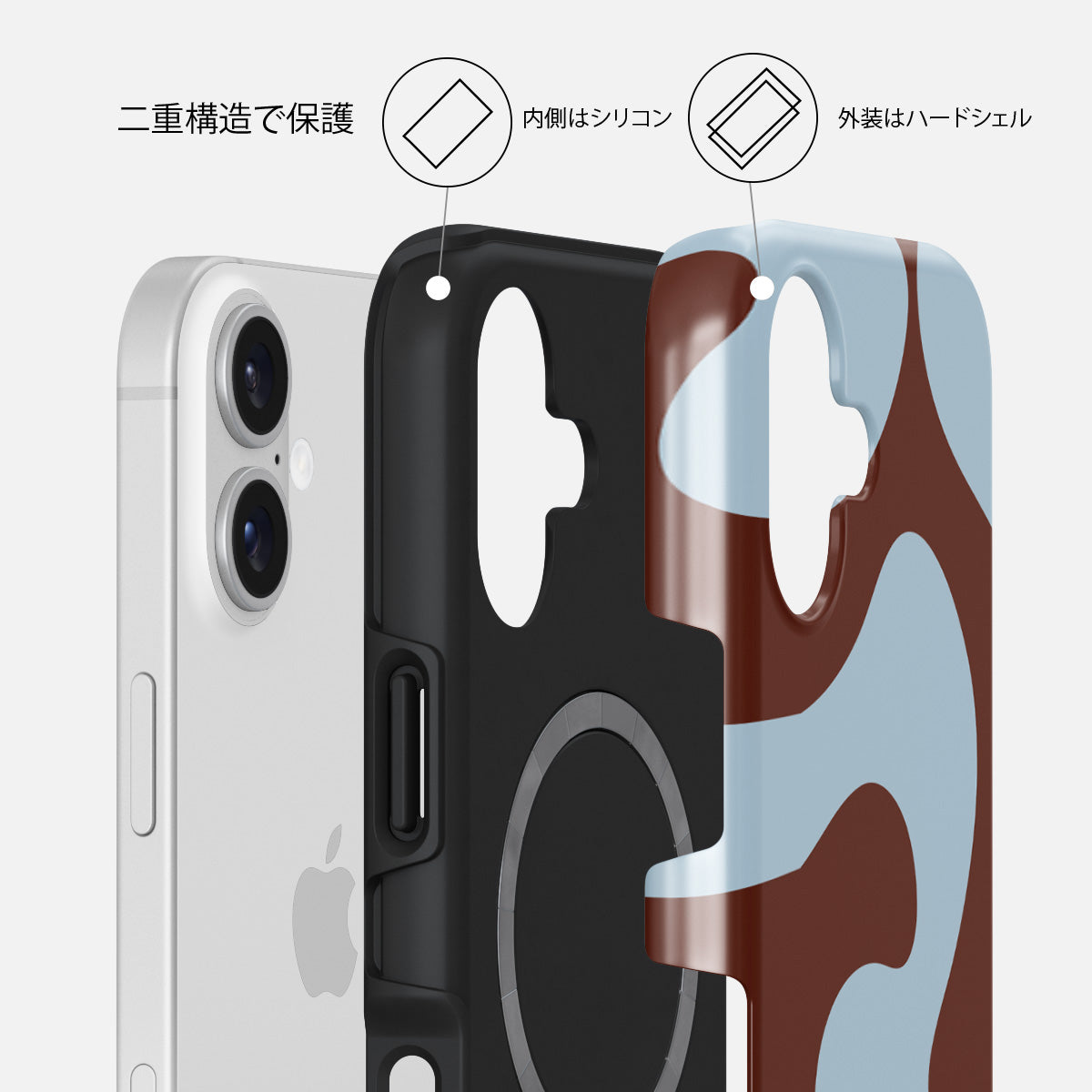Core - iPhone 17 ケース | BURGA