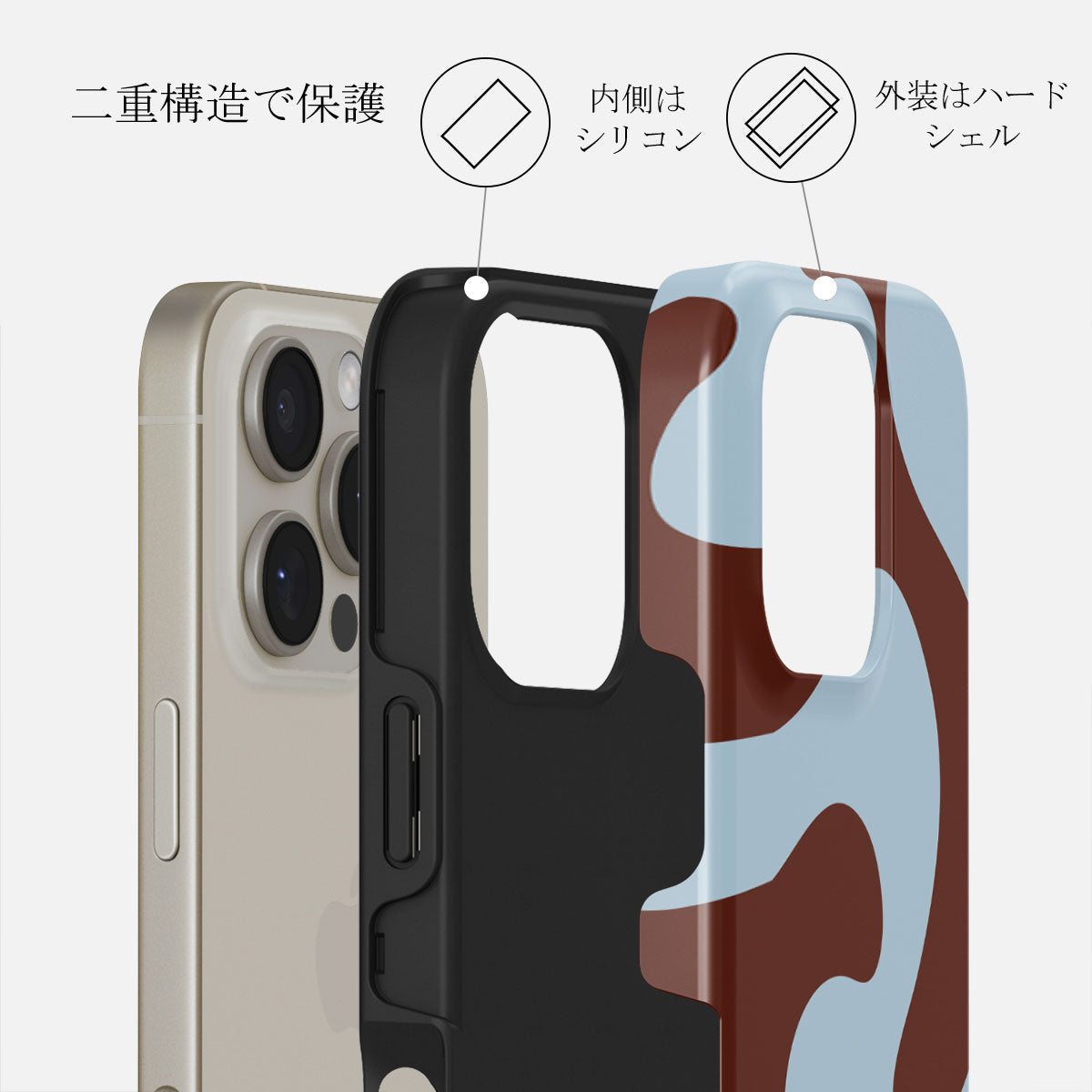 BURGA core iPhone16proケース＋マグネティックリングホルダー Magnetic - iPhone 16 Pro ケース | BURGA