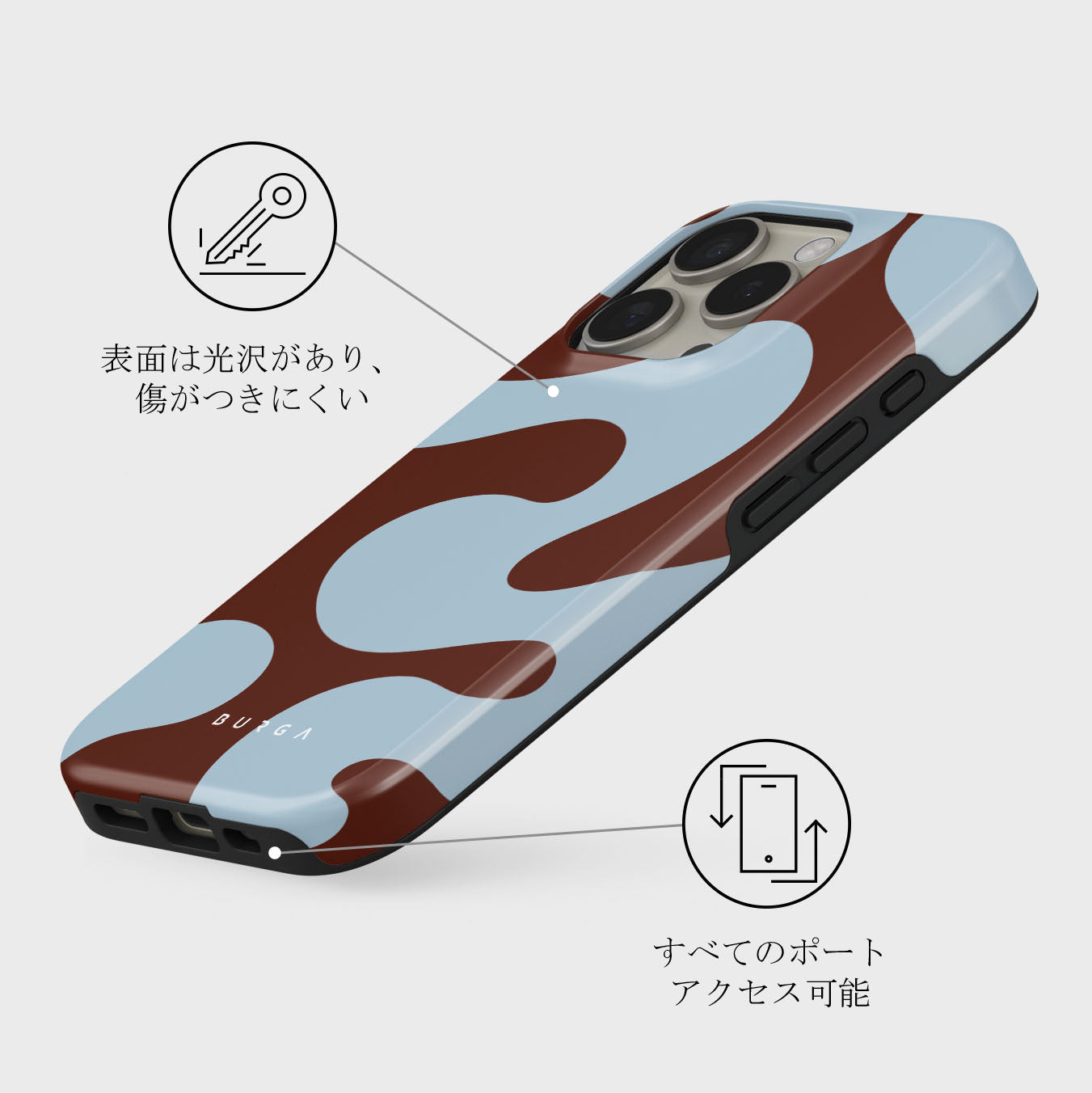 Core - iPhone 16 Pro ケース | BURGA