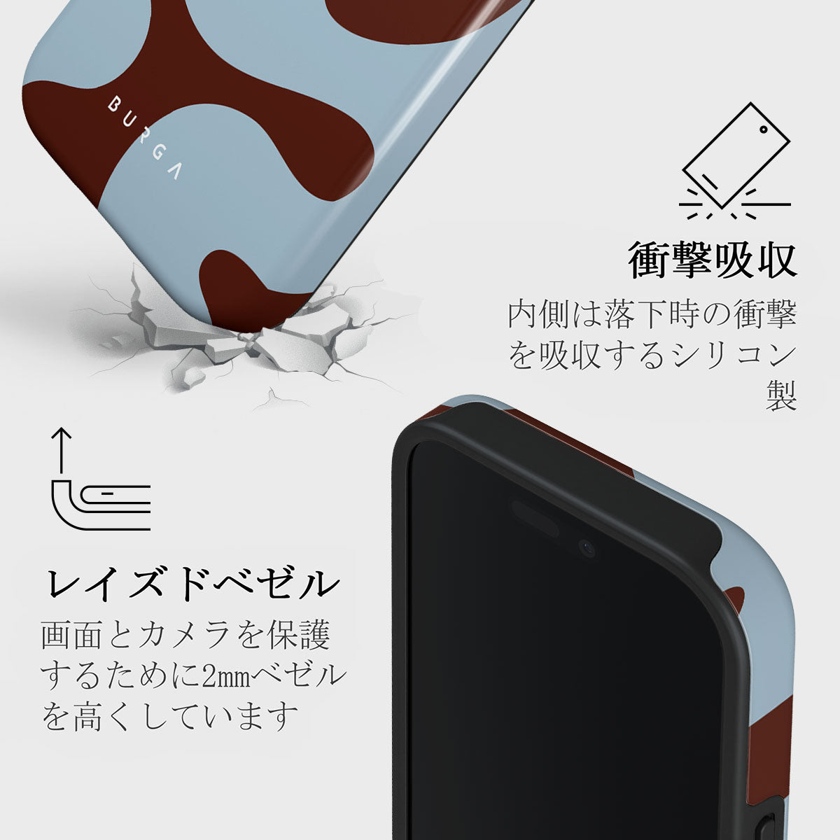 Core - iPhone 16 Pro Max ケース | BURGA