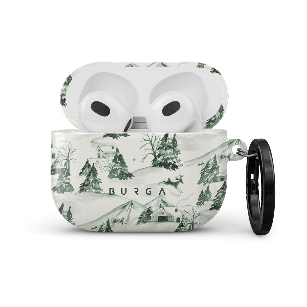 【新品未使用】BURGA イヤホンケース ホワイト/シルバー 新品未使用】BURGA イヤホンケース ホワイト/シルバー 2025年最新