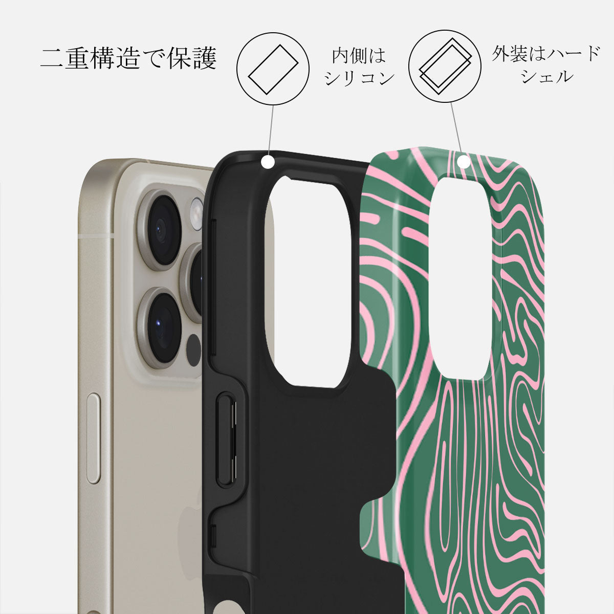Hawaiian Breeze - iPhone 16 Pro ケース | BURGA