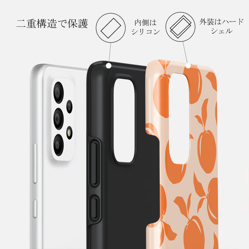 Peach Fuzz - Samsung Galaxy A73 ケース 2