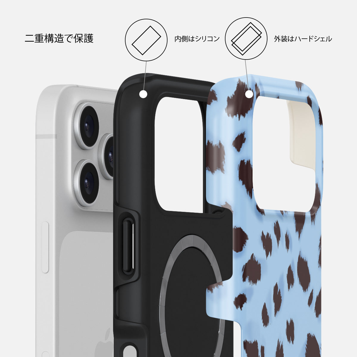 Barely Awake - iPhone 17 Pro ケース | BURGA