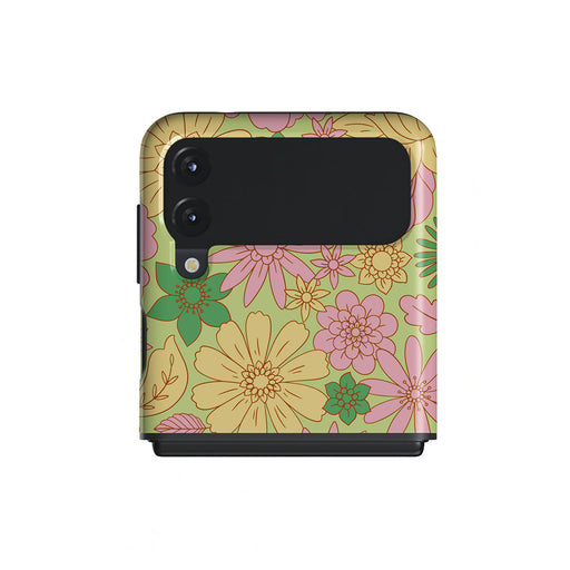 Amalfi Coast - Colorful Floral Samsung Galaxy Z Flip 3 ケース