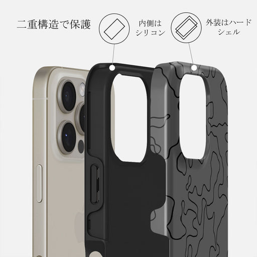 Black Rock - iPhone 16 Pro ケース 2