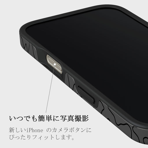 Black Rock - iPhone 16 Pro ケース 5