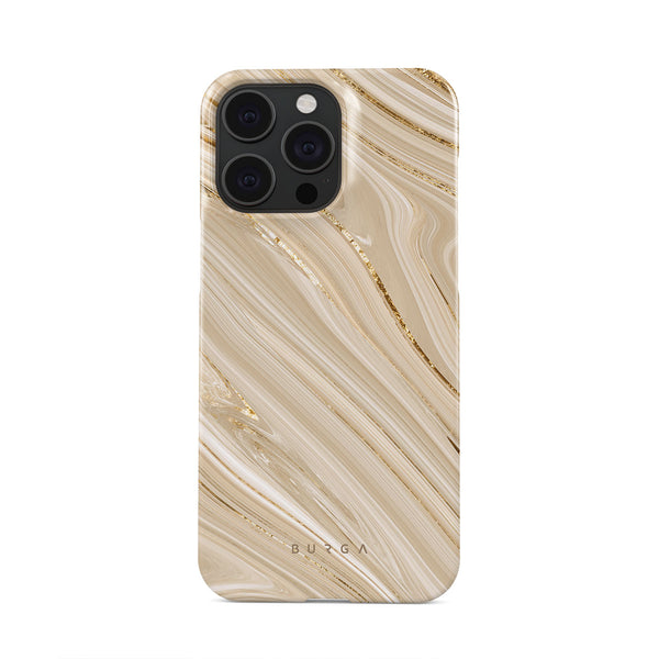 新品未使用 iPhone 15ケース Full Glam - Beige iPhone 15 Pro ケース, Full Glam | BURGA