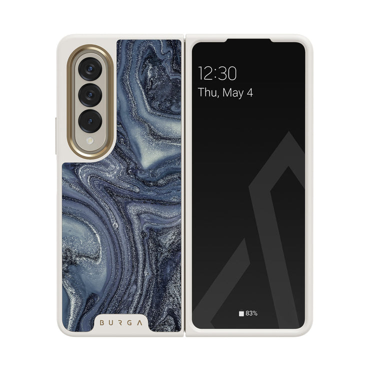 Navy Trench - Samsung Galaxy Z Fold 4 ケース