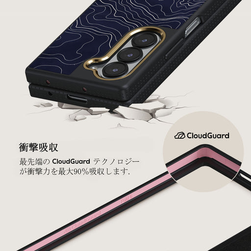 Drifting Shores - Samsung Galaxy Z Fold 6 ケース 3