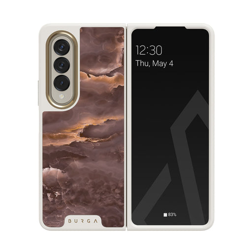 Fire Wood - Samsung Galaxy Z Fold 4 ケース 34