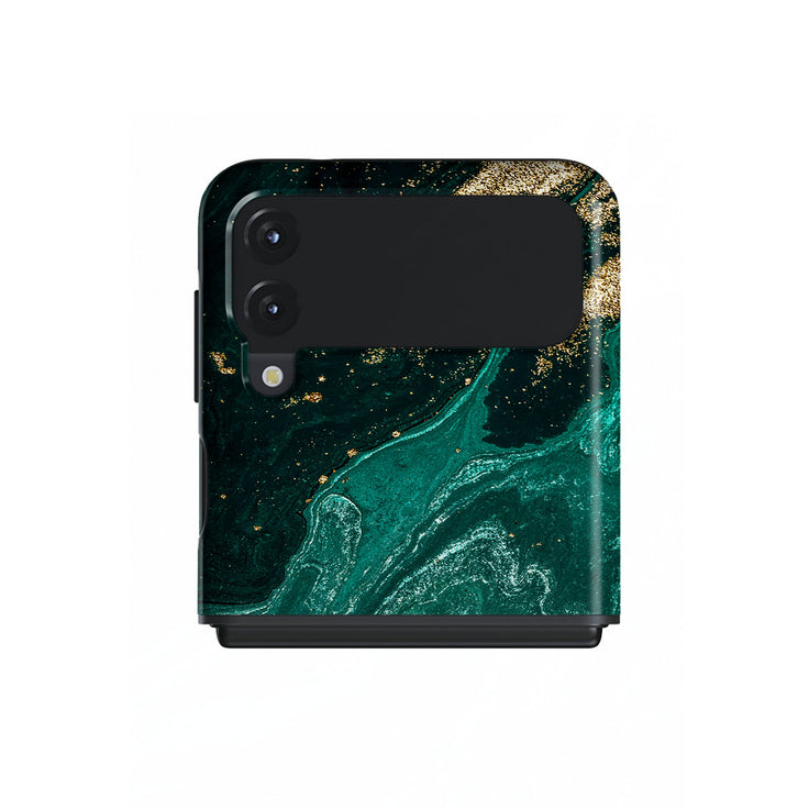 Emerald Pool - Elegant Samsung Galaxy Z Flip 3 ケース