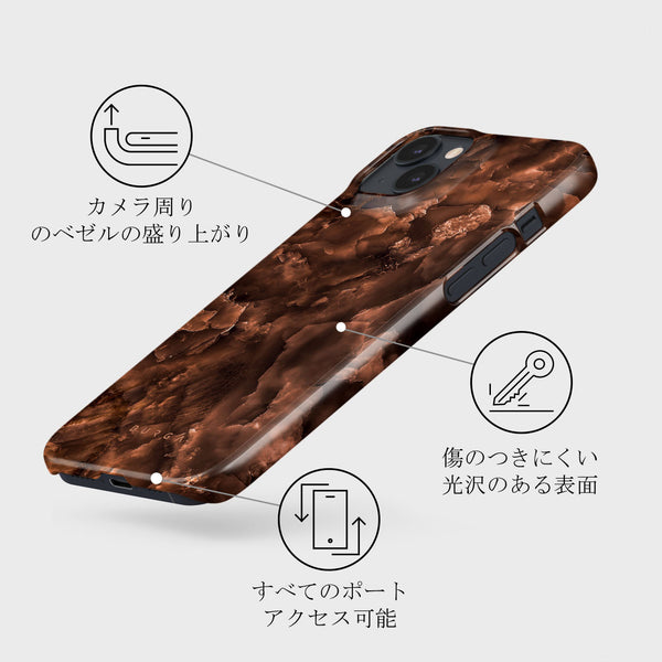 Toasted Chestnut - iPhone 13 Mini ケース | BURGA
