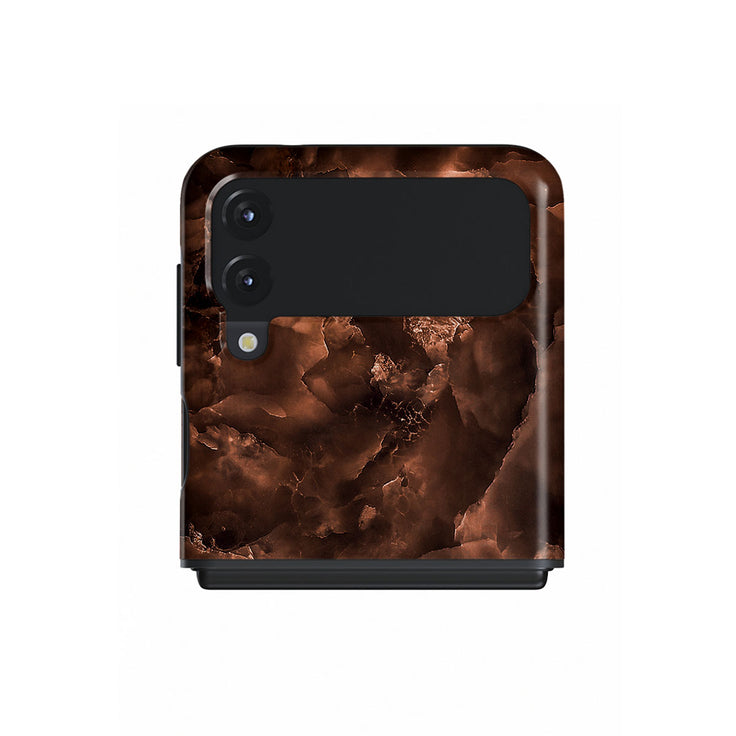 Toasted Chestnut - Brown Samsung Galaxy Z Flip 3 ケース