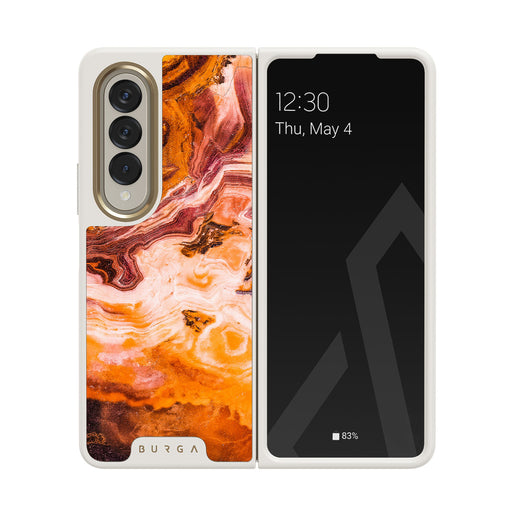 Pumpkin Spice - Samsung Galaxy Z Fold 4 ケース