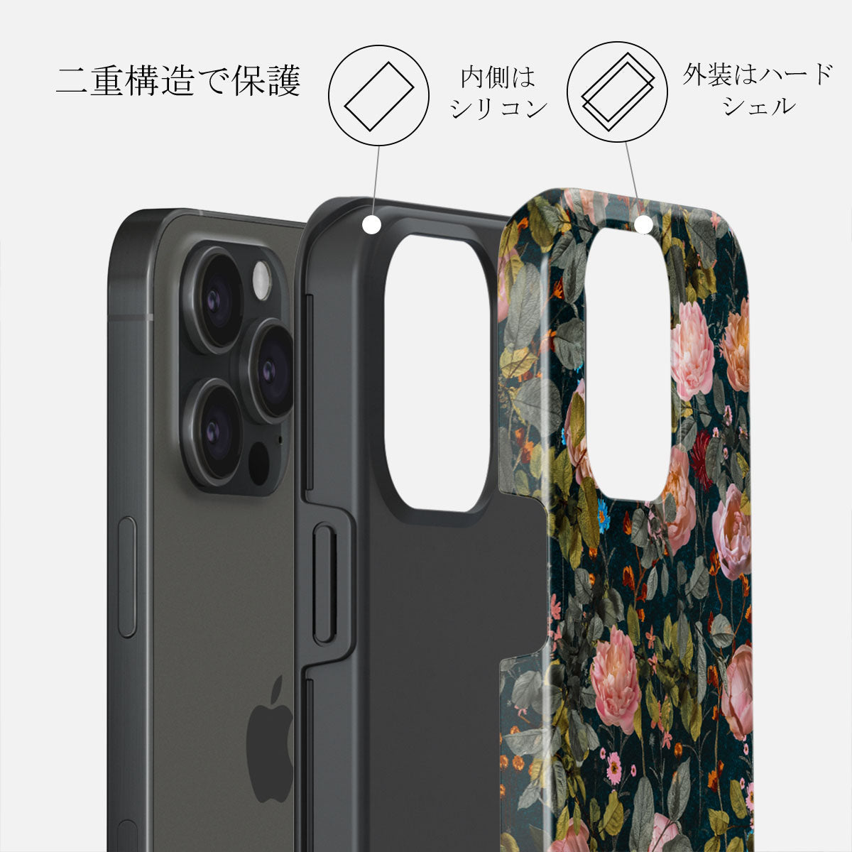 Burga ダルメシアン柄 iPhone15pro ケース iPhone 15 Pro Cases
