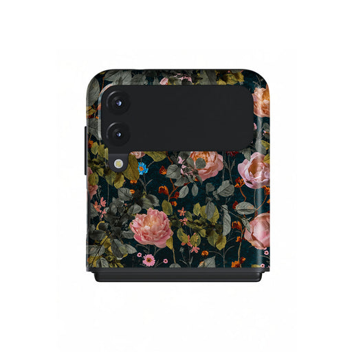 Bloomy Garden - Vintage Samsung Galaxy Z Flip 3 ケース