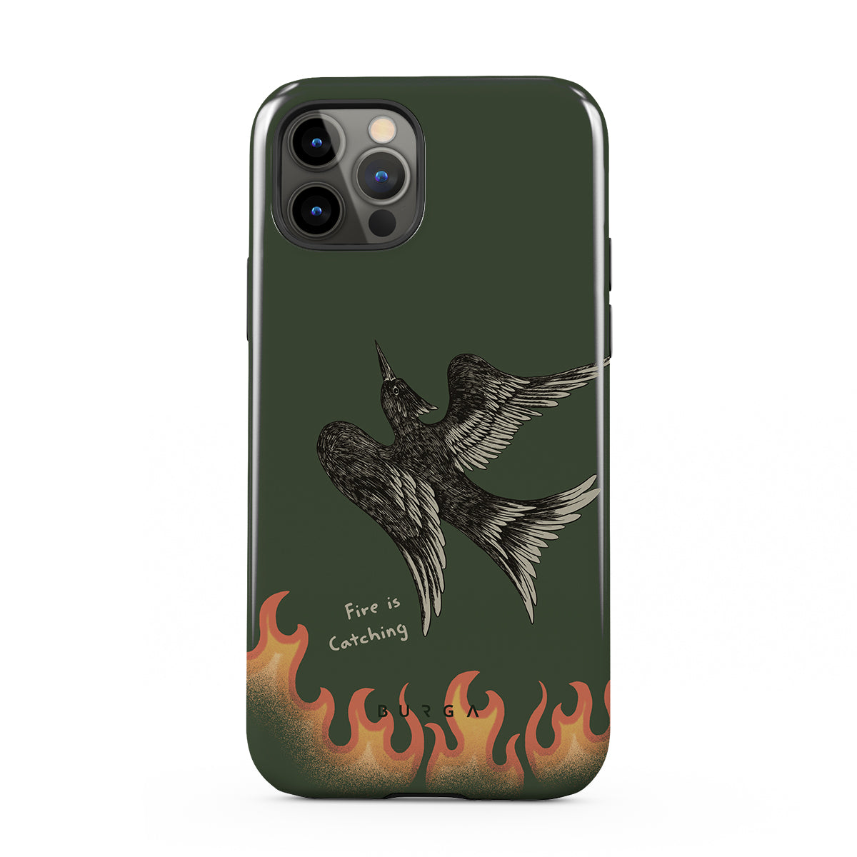 iPhone 12 Pro Max ケース, Fire Is Catching | BURGA