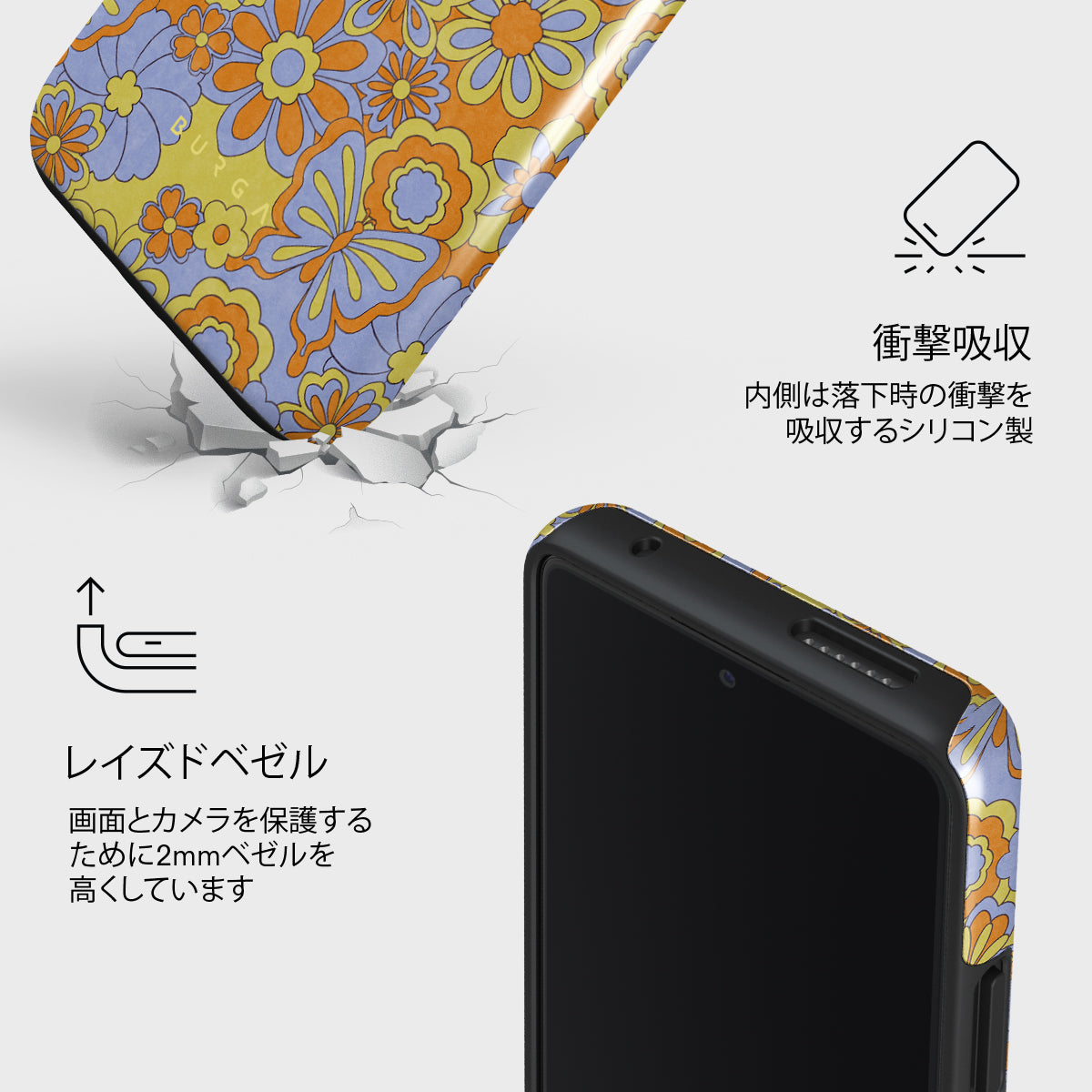 Xiaomi 11T / 11T Pro ケース, Broken Machines | BURGA