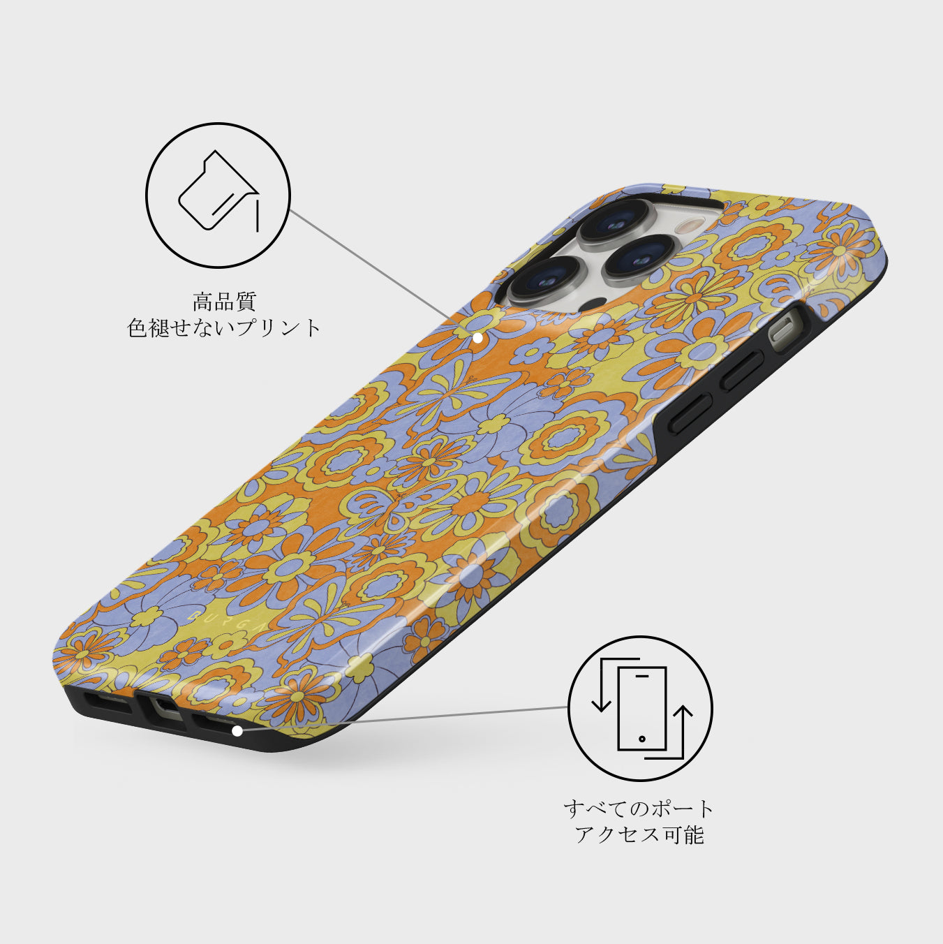 iPhone 13 Pro ケース, Broken Machines | BURGA