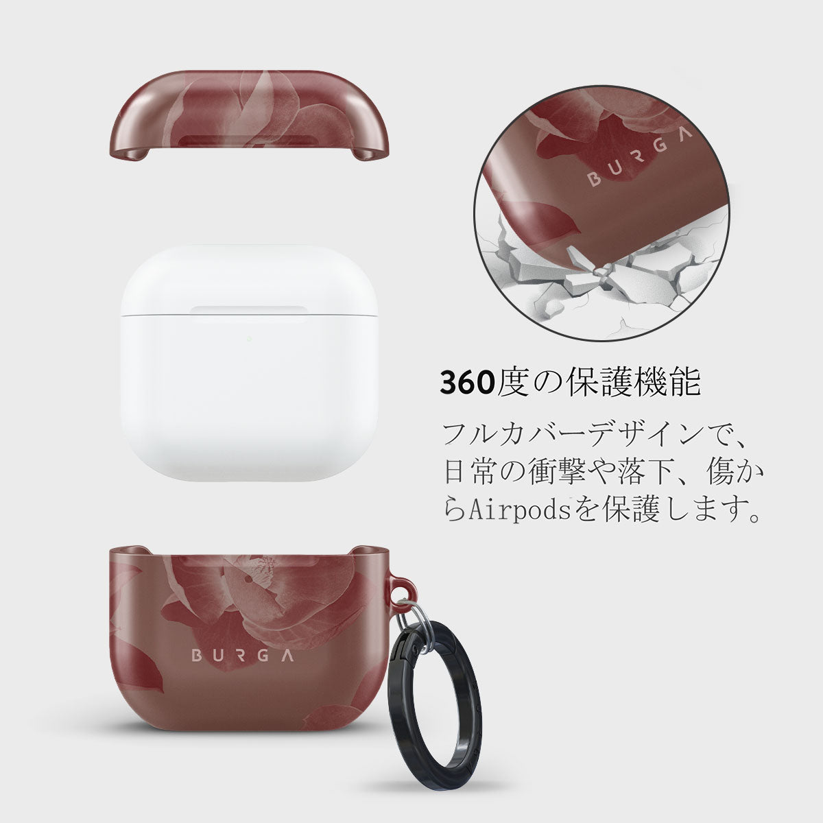 Eternal - Apple AirPods 4 ケースカバー | BURGA
