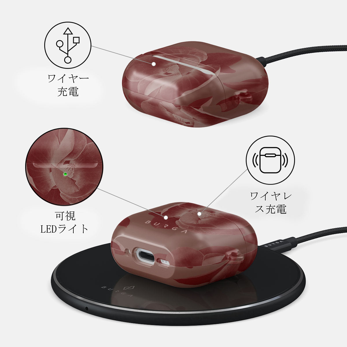 Eternal - Apple AirPods 4 ケースカバー | BURGA