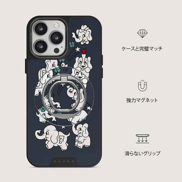 BURGA iPhone SE (2022)ケース マグネティックリングホルダー Starchaser - マグネティックリングホルダー| BURGA