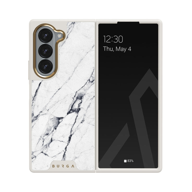 Satin White - Samsung Galaxy Z Fold 6 ケース