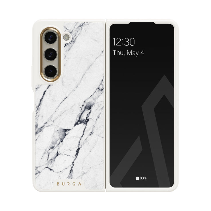 Satin White - Samsung Galaxy Z Fold 5 ケース