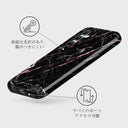 Rose Gold Marble - Samsung Galaxy A55 ケース 3
