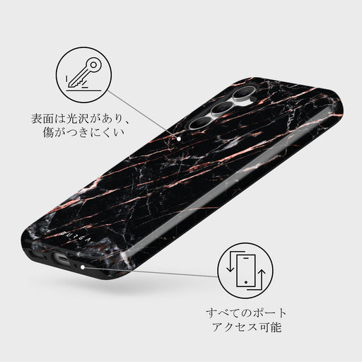 Rose Gold Marble - Samsung Galaxy A55 ケース 3