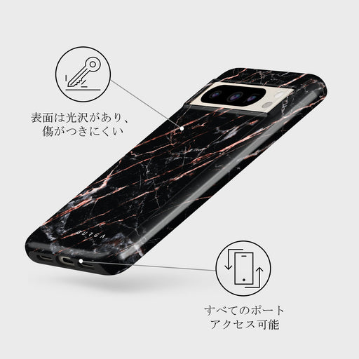 Rose Gold Marble - Google Pixel 8 Pro ケース 3