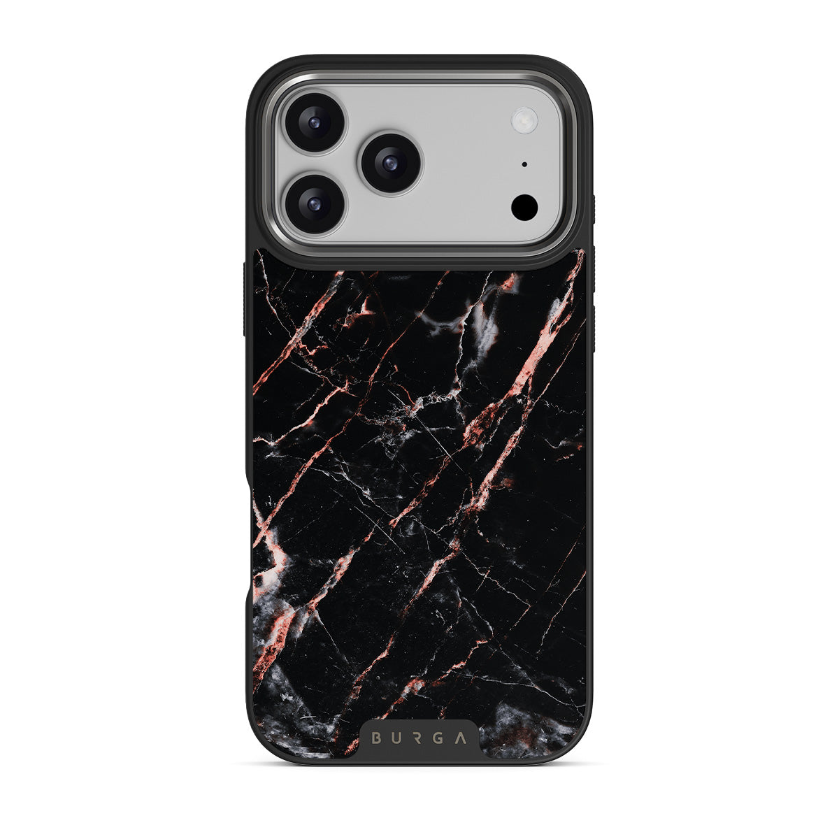 【新品】BURGA マーブルデザイン ハードケース　ピンク　iPhone17 Rose Gold Marble - iPhone 17 Pro Max ケース | BURGA