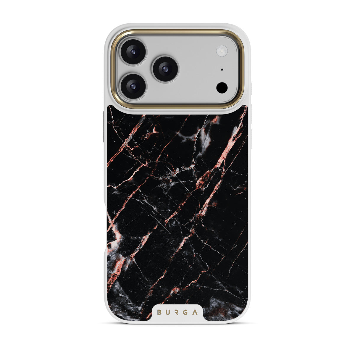 Rose Gold Marble - iPhone 17 Pro Max ケース | BURGA