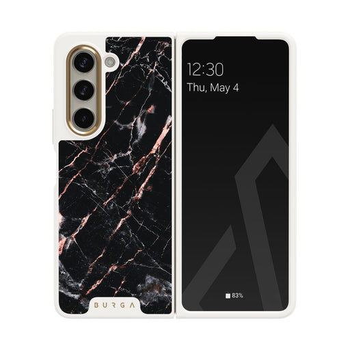 Rose Gold Marble - Samsung Galaxy Z Fold 5 ケース