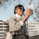 Satin White - Marble iPhone 15 ケース 24