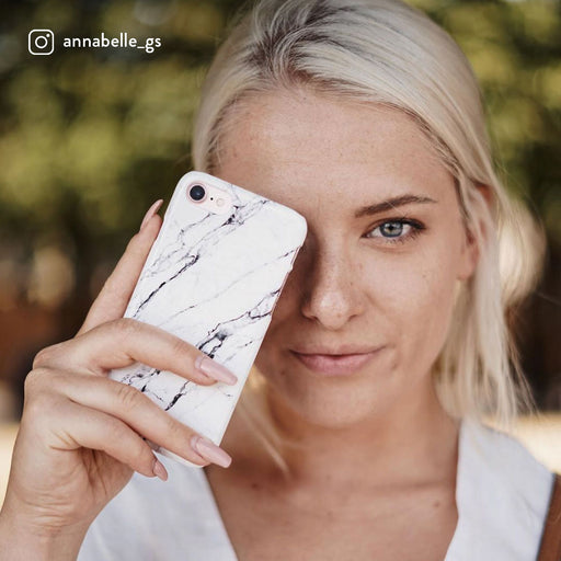 Satin White - Marble iPhone 15 ケース 28