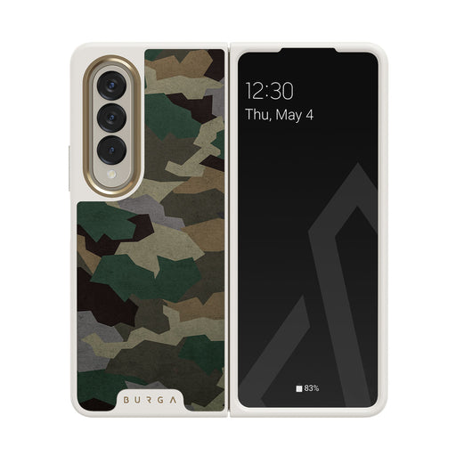 Tropical Green Camo - Samsung Galaxy Z Fold 4 ケース